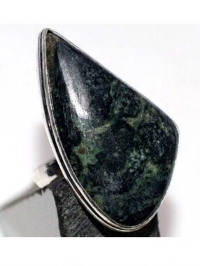 Kambaba Jasper Gemstone 925 Sterling Silver Handmade Ring